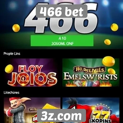 Jogos populares disponíveis na plataforma 466 bet