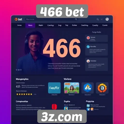 Análise da interface do usuário do site 466 bet